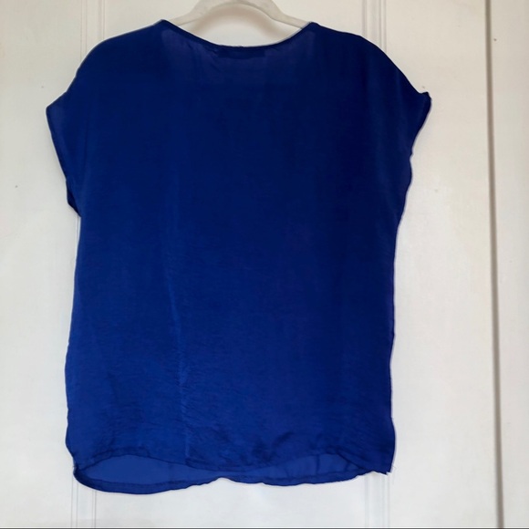 NWT Akoz De Toi Blue Embellished Sleeveless Tunic - Picture 8 of 8